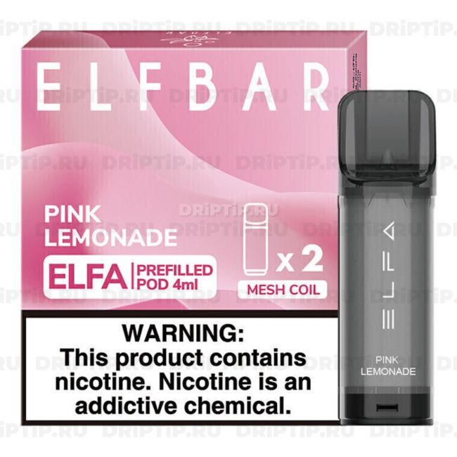 Картридж Elf Bar Elfa - Розовый Лимонад / 2шт