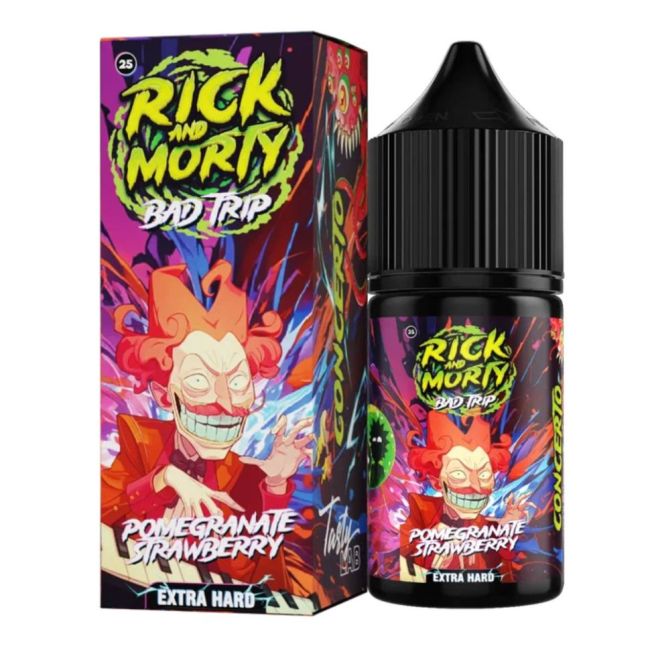 Жидкость Rick And Morty Bad Trip - Гранат Клубника 