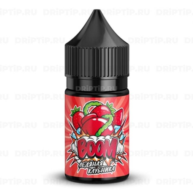Жидкость Boom Salt - Ледяная Клубника 