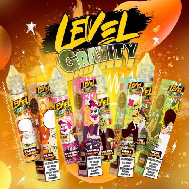 Жидкость Level Gravity Salt - Ежевичный лимонад 