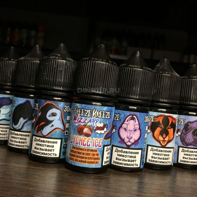 Freeze Breeze Blizzard Salt - Kiwi Ice