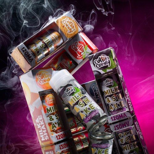 Milk & Shake - Черника 120ml (+никобустер)