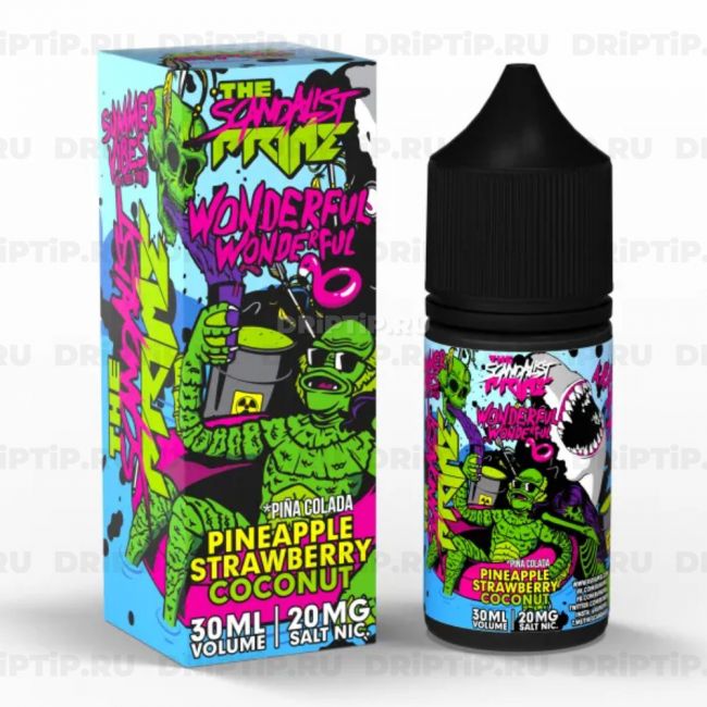 Жидкость The Scandalist Prime Salt - Wonderful Wonderful 