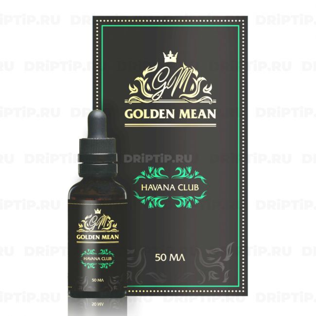 Жидкость Golden Mean - Havana Club 