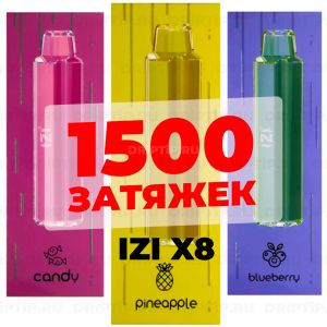 IZI X8 -  Манго Персик Ананас