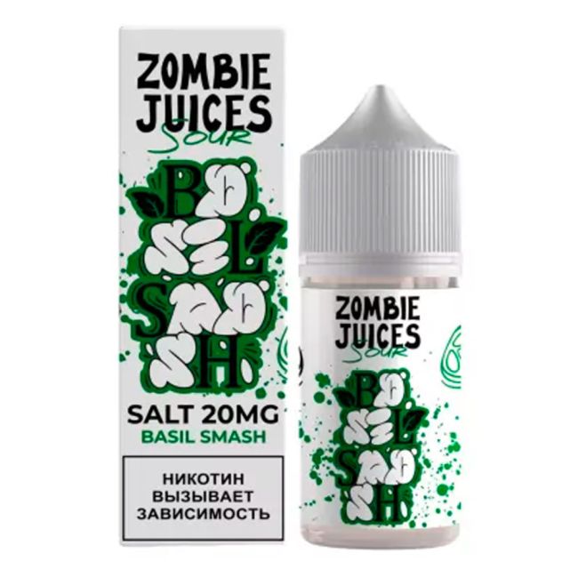 Жидкость Zombie Juices Sour - Базилик Смэш 