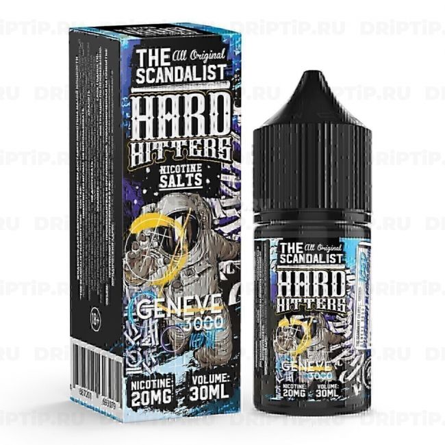 Жидкость The Scandalist Hard Hitters Salt - Geneve 3000 
