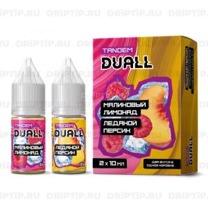 Duall Tandem Salt - Малиновый Лимонад и Ледяной Персик