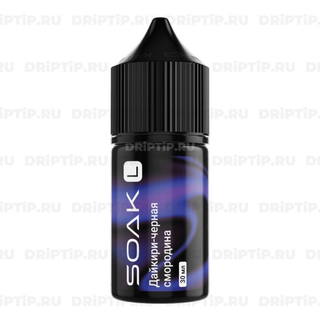 Жидкость Soak L Salt - Дайкири Черная Смородина 