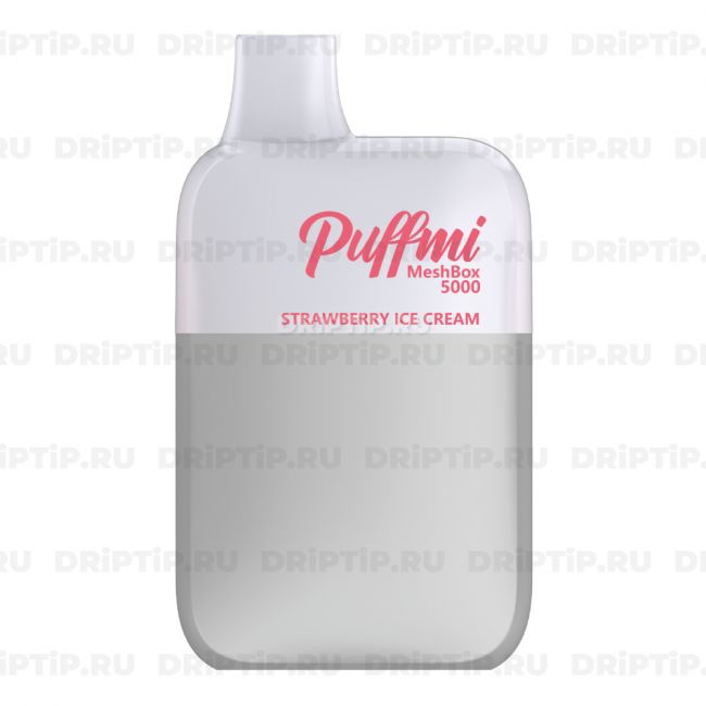 PuffMi MeshBox 5000 - Strawberry Ice Cream