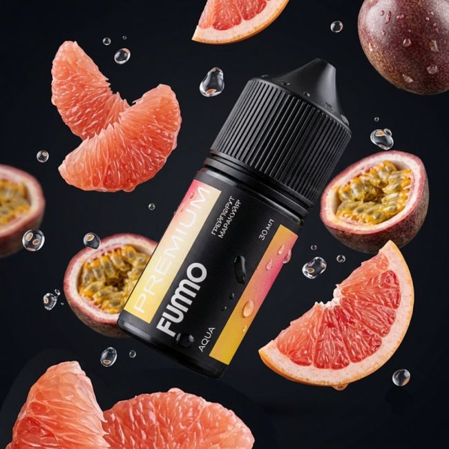 Жидкость Fummo Aqua Salt - Грейпфрут Маракуйя 