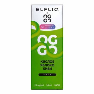 ElfLiq X Oggo Sour Salt - Кислое Яблоко Киви
