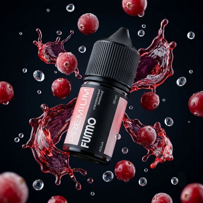 Жидкость Fummo Aqua Salt - Клюквенный Лимонад 