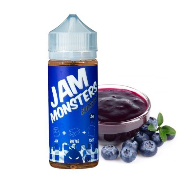 Jam Monsters Blueberry Jam Клон 3 mg, 120 ml