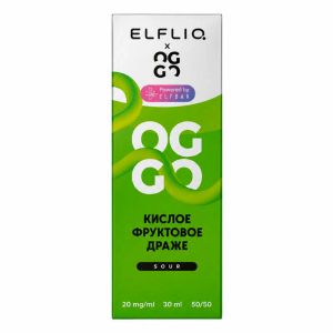 ElfLiq X Oggo Sour Salt - Кислое Фруктовое Драже