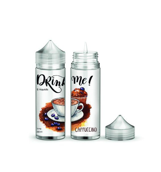 DRINK ME Cappucino 3mg, 120ml