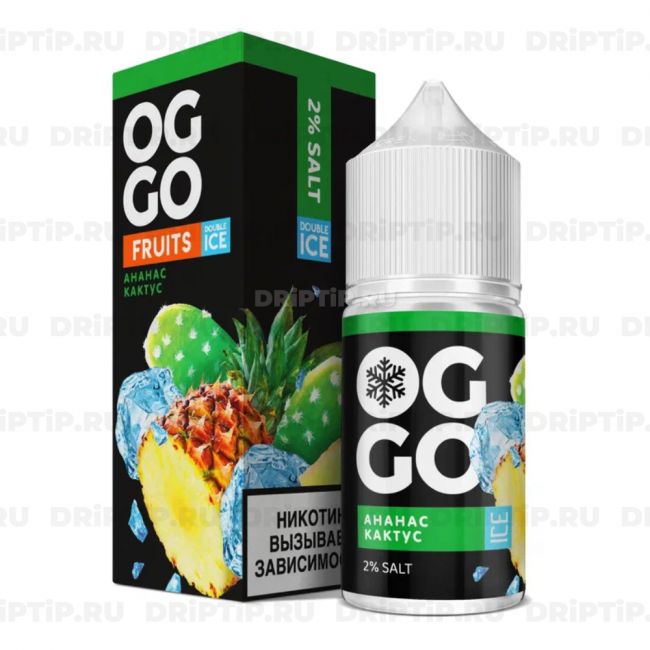 Жидкость Oggo Fruits Ice Salt - Ананас Кактус 