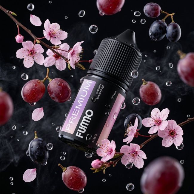 Жидкость Fummo Aqua Salt - Сакура Виноград 