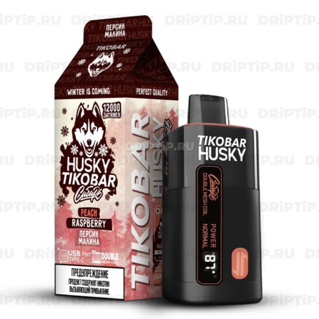 Husky Tikobar 12000 - Peach Raspberry