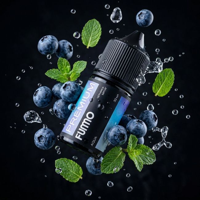 Жидкость Fummo Aqua Salt - Черника Мята 