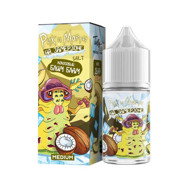 Жидкость Rick And Morty На Замерзоне - Кокос Дыня 