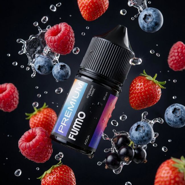 Жидкость Fummo Aqua Salt - Ягодный Микс 