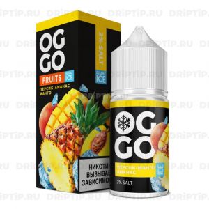 Oggo Fruits Ice Salt - Персик Ананас Манго