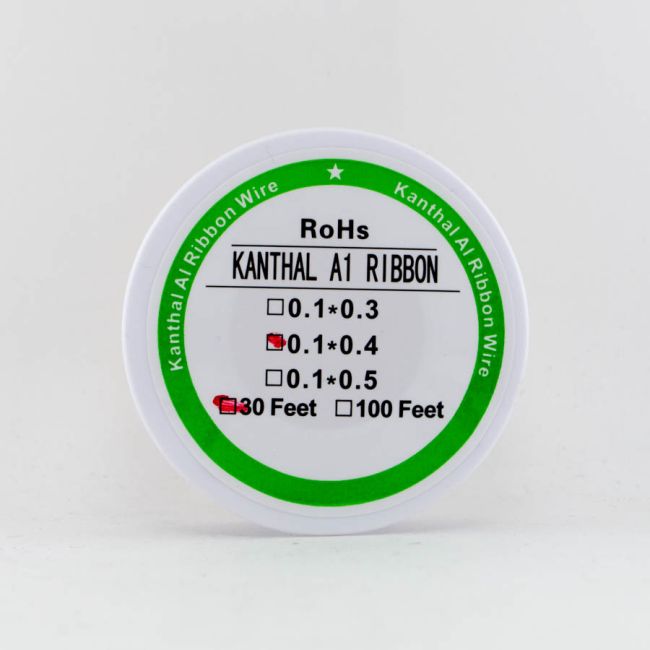 Проволока Kanthal A1 (плоский) 10м