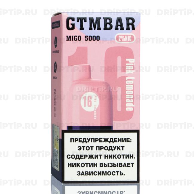GTM BAR Migo 5000 - Pink Lemonade