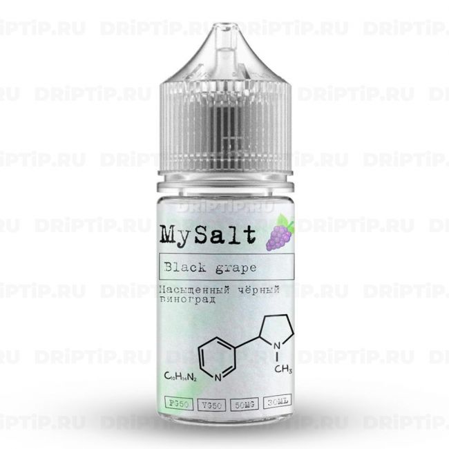 Жидкость MySALT -  Black Grape 